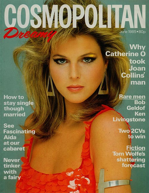 Cosmopolitan cover June 1985